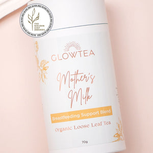 Mother's Milk Award winning breastfeeding tea, by Glow Tea