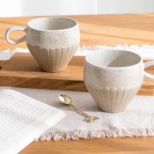 White Robert Gordon Ceylon mugs available at  Glow Tea