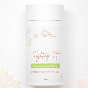 Fighting Fit Immune support organic loose leaf tea by Glow Tea