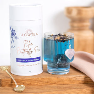 Blue Butterfly Pea Tea by Glow Tea