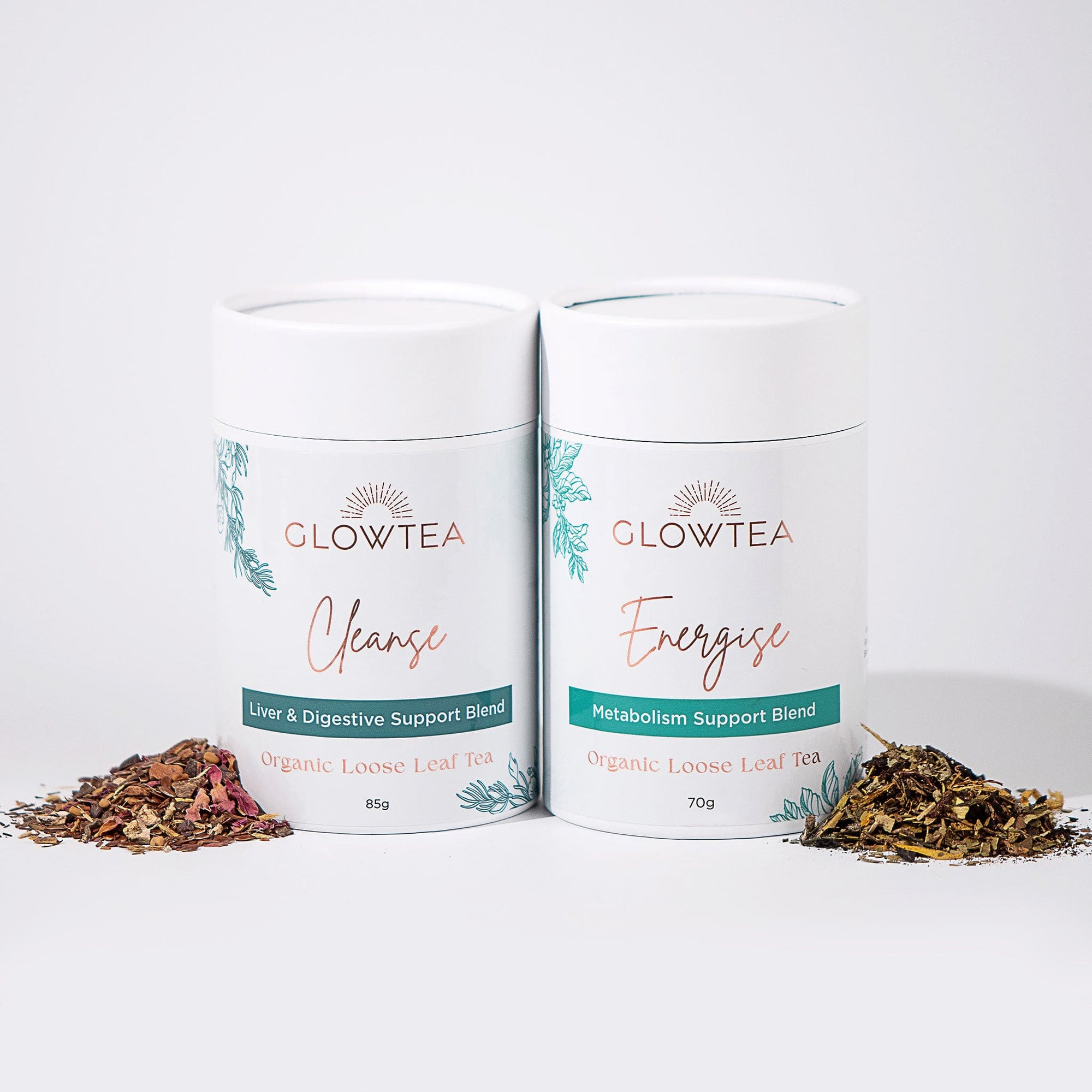 Energise + Cleanse Teatox (28 Day) - Glow Tea